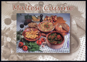 Malta. 2002 Maltese Cuisine. MNH