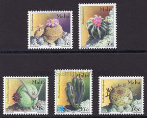 Malta. 2002 Cacti and Succulents. MNH