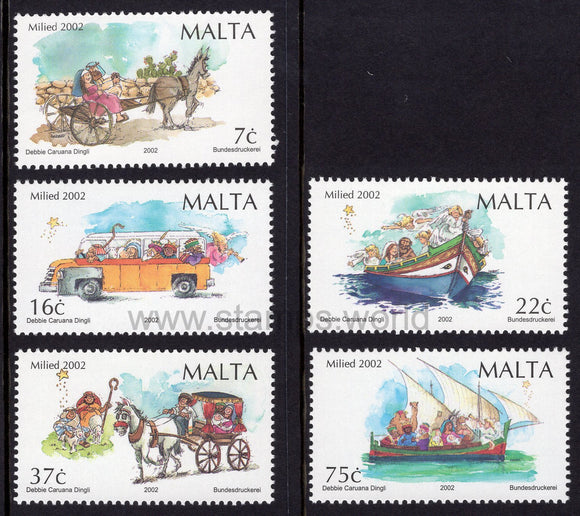 Malta. 2002 Christmas. MNH