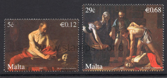 Malta. 2007 Caravaggio. MNH