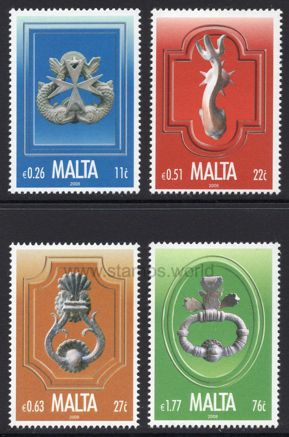 Malta. 2008 Door Knockers. MNH