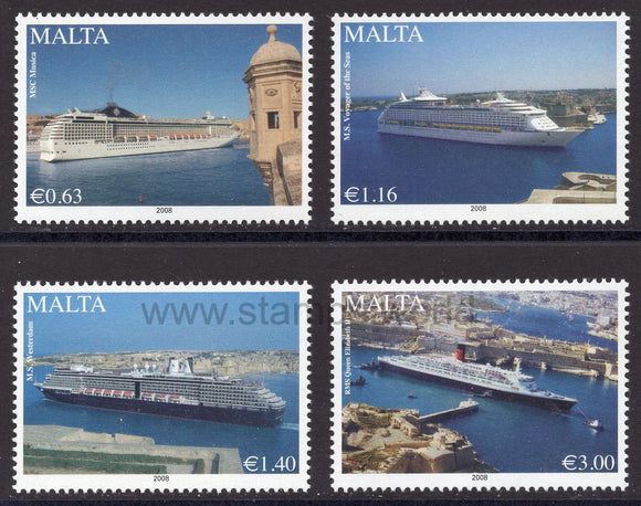 Malta. 2008 Maritime Cruise Liners. MNH