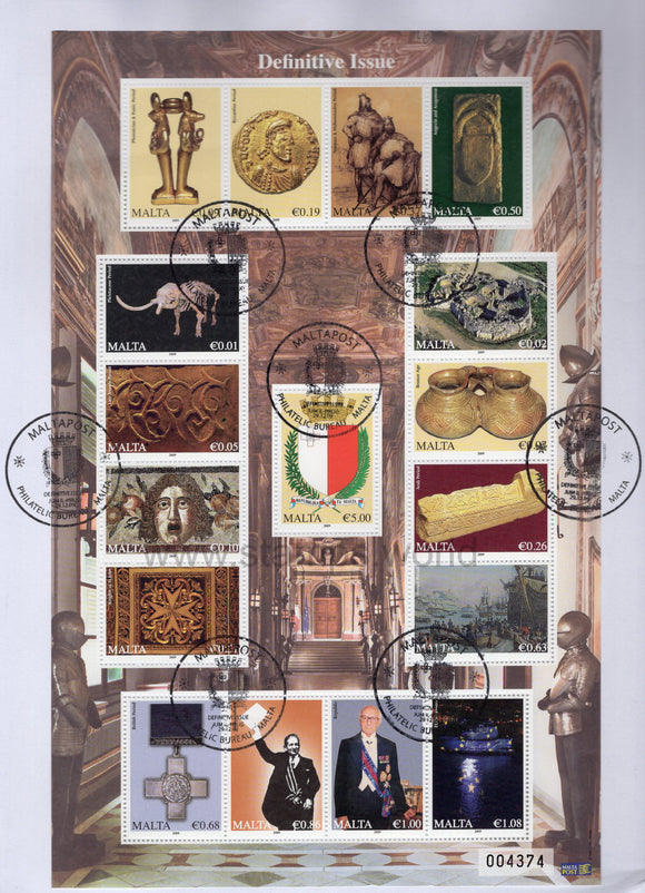 Malta. 2009 Definitive. FDC