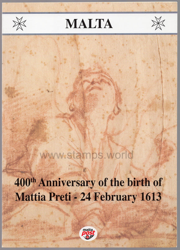 Malta. 2013 Mattia Preti. Special Folder