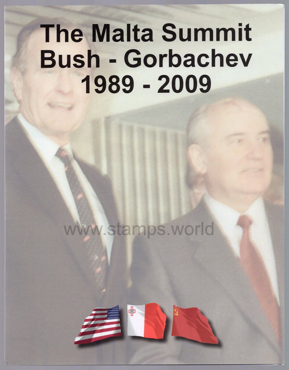 Malta. 2009 Malta Summit. Bush - Gorbachev. Special Folder