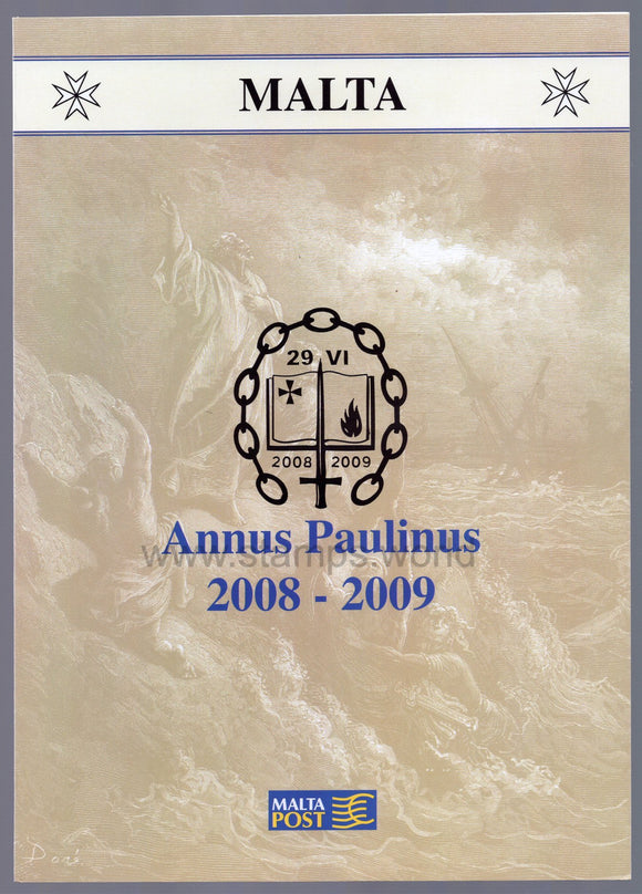 Malta. 2008 Annus Paulinus. Special Folder