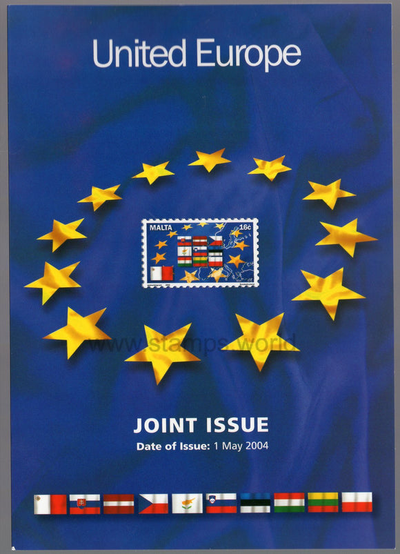 Malta. 2004 United Europe. Joint Issue