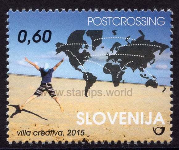 Slovenia. 2015 Postcrossing. MNH