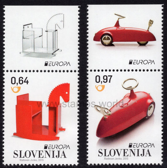 Slovenia. 2015 Europa. Old Toys. MNH