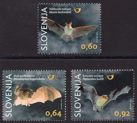Slovenia. 2014 Bats. MNH