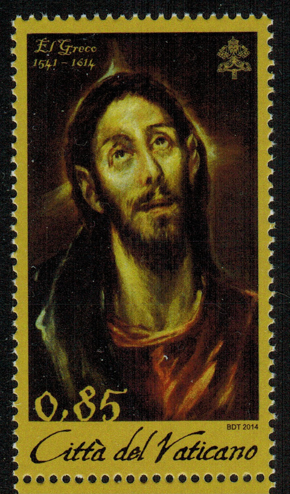 Vatican. 2014 El Greco. MNH