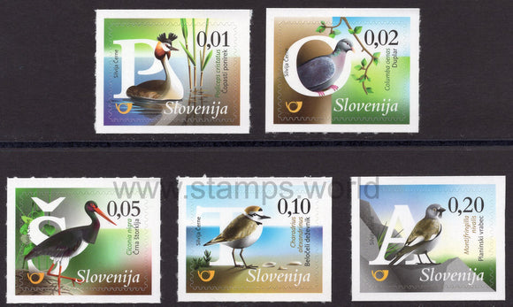 Slovenia. 2015 Birds. MNH