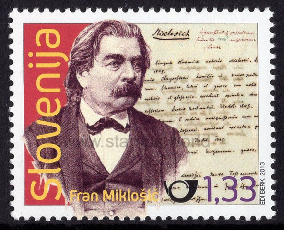 Slovenia. 2013 Franc Miklosic. MNH