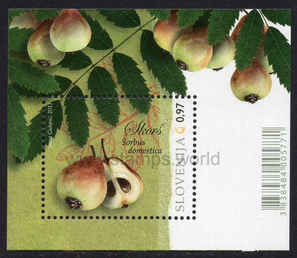 Slovenia. 2013 Fruits. MNH