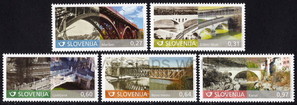 Slovenia. 2013 Bridges. MNH
