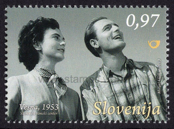 Slovenia. 2013 Slovenian Movies. Vesna. MNH