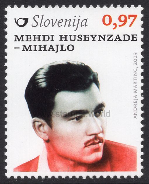 Slovenia. 2013 Mehdi Huseynzade - Mihajlo. MNH