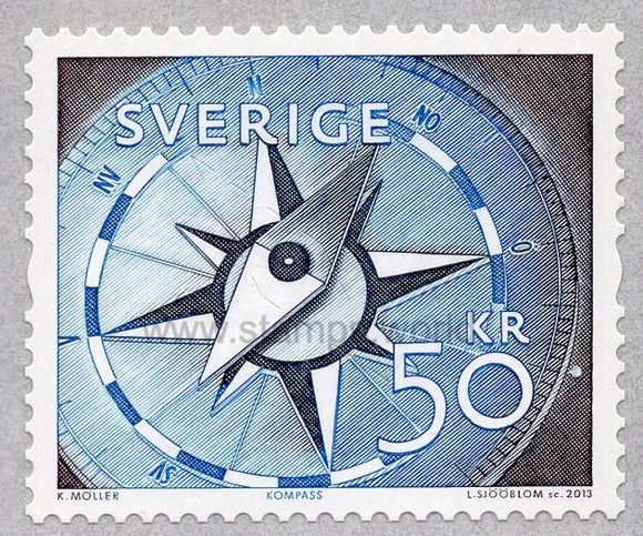Sweden. 2013 Kompass. MNH