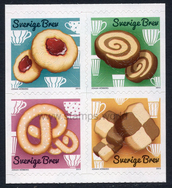 Sweden. 2013 Cookies. MNH