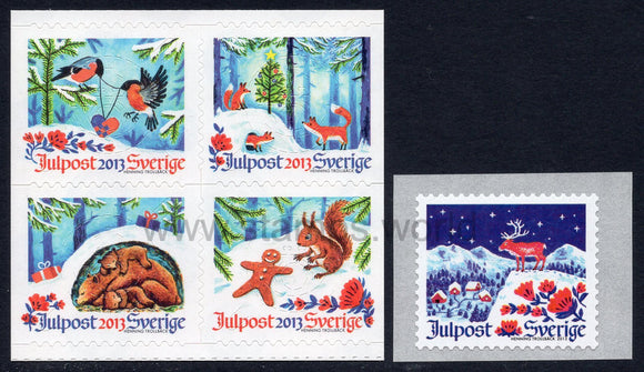 Sweden. 2013 Christmas. MNH