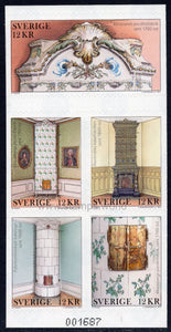 Sweden. 2013 Tile Stoves. MNH