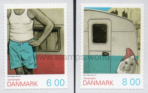 Denmark. 2011 Camping Life. MNH