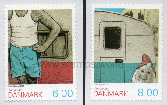 Denmark. 2011 Camping Life. MNH