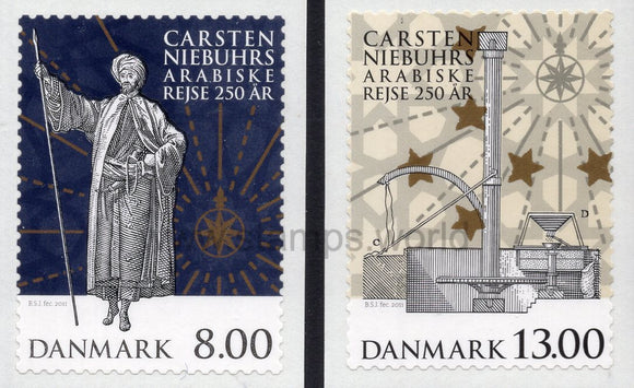 Denmark. 2011 Carsten Niebuhrs Arab expedition. MNH