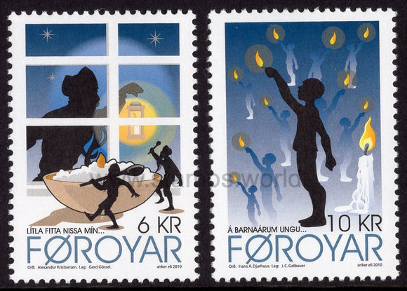 Faroe Islands. 2010 Christmas Carols I. MNH