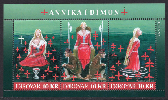 Faroe Islands. 2011 Annika I Dimun. MNH