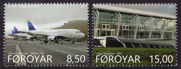 Faroe Islands. 2015 Vagar Airport. MNH