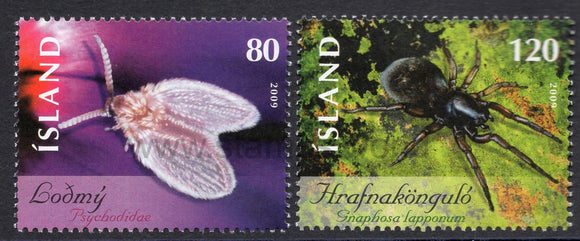 Iceland. 2009 Insects and spiders. MNH