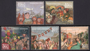 Iceland. 2014 Town Festivals. MNH