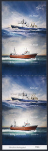 Iceland. 2014 Trawlers and Fishing Vessels. (4x50g domestic). Booklet. MNH