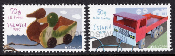 Iceland. 2015 Europa. Old Toys. MNH