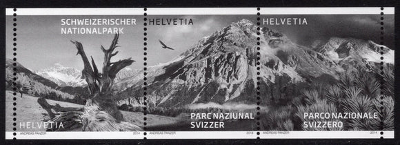 Switzerland. 2014 Swiss National Park. Black Print. MNH