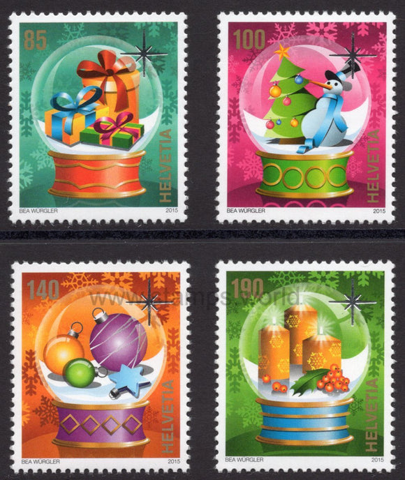 Switzerland. 2015 Christmas. MNH