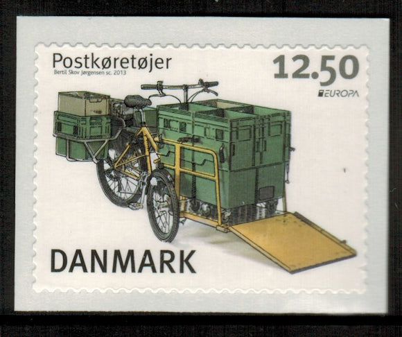 Denmark. 2013 Europa. Postal Vehicles. MNH