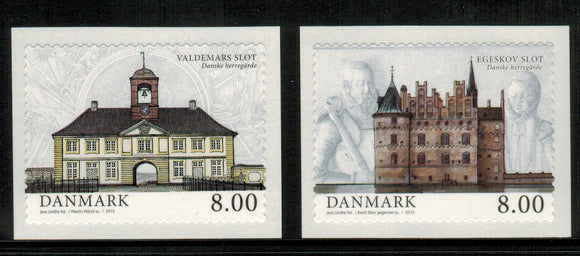 Denmark. 2013 Danish Manor Houses II. MNH