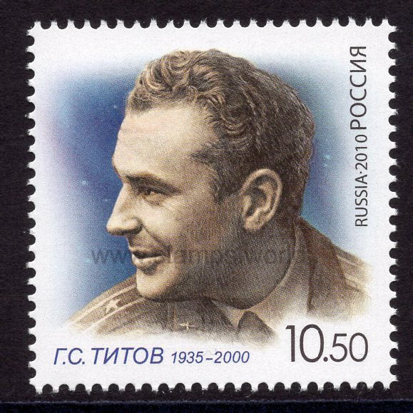 Russia. 2010 German Titov. Cosmonaut. MNH