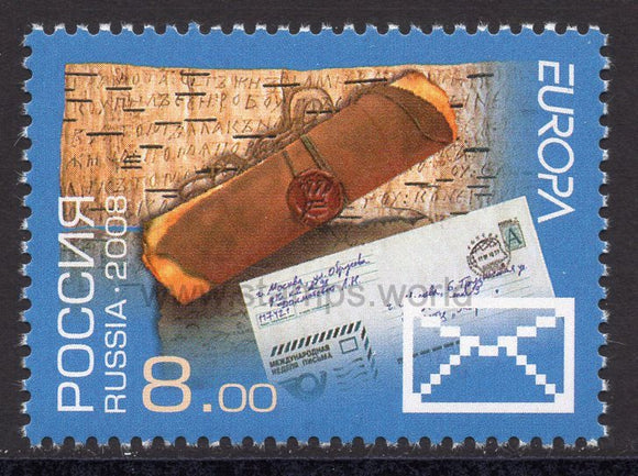 Russia. 2008 Europa. Letters. MNH