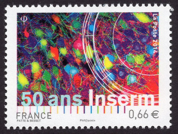 France. 2014 50th Anniversary of Inserm. French National Institute of Health and Medical Research. MNH