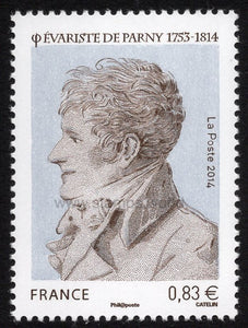 France. 2014 Evariste de Parny. Poet. MNH