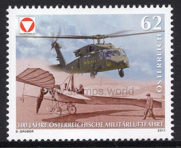 Austria. 2011 100 years of Austrian Military Aviation. MNH