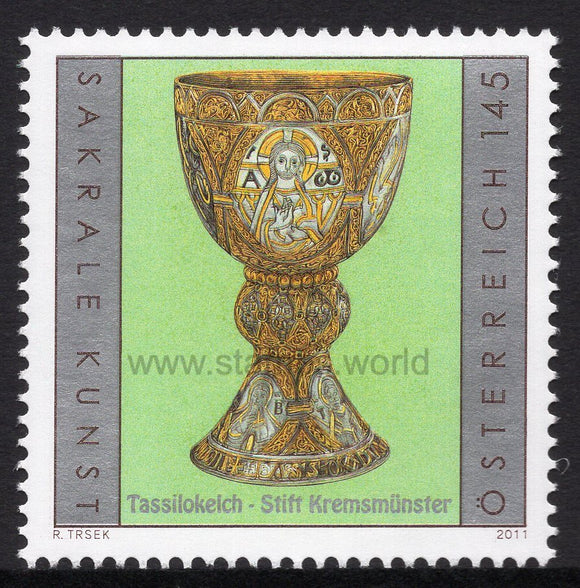 Austria. 2011 Religious art. Tassilo chalice. MNH