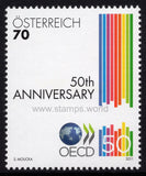 Austria. 2011 50th Anniversary of OECD. MNH