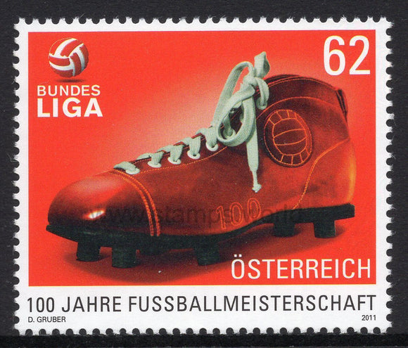 Austria. 2011 100 years of Austrian Football Championships. MNH