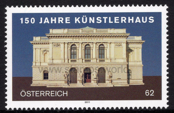Austria. 2011 150 years of Kunstlerhaus. MNH