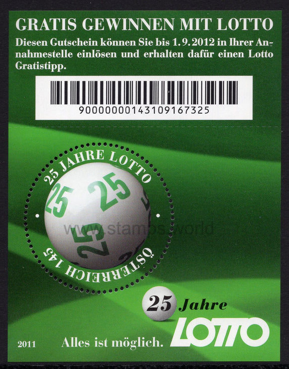 Austria. 2011 25 years of 