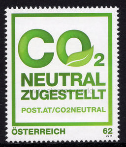 Austria. 2011 CO2 - Neutral delivery. MNH